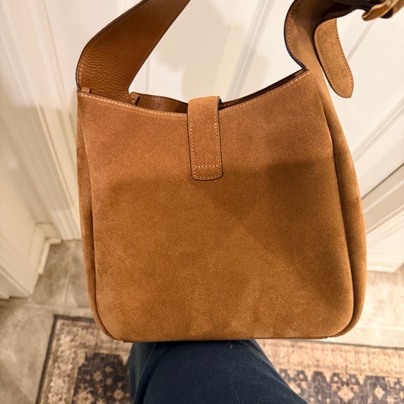 Coach Hadley Sienna Convertible Crossbody Bag - Picture 7 of 15